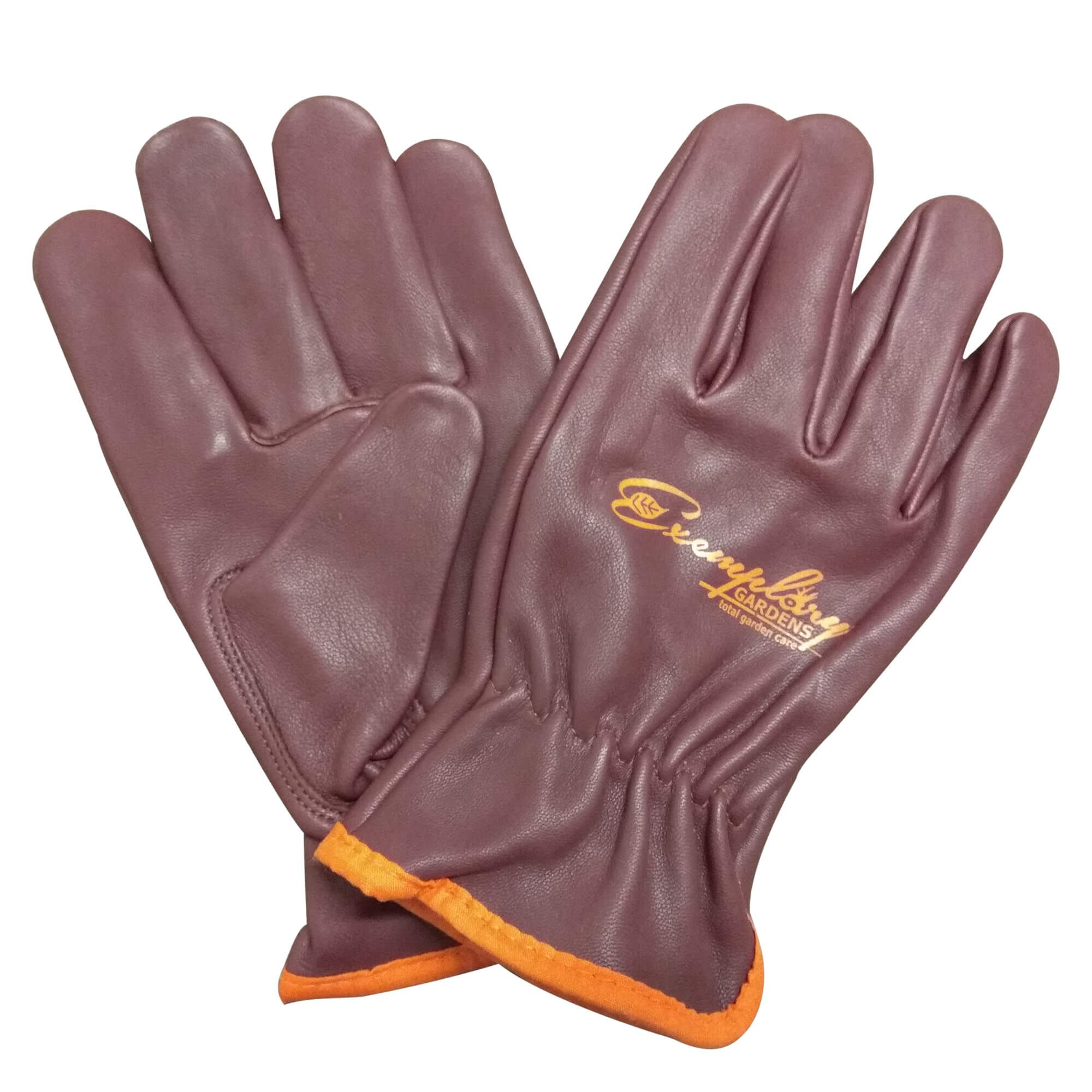 Goatskin Leather Riding Work Gloves, Medium